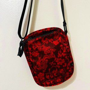 Dragon Embroidered Adjustable Crossbody Shoulder Bag, Urban Outfitters